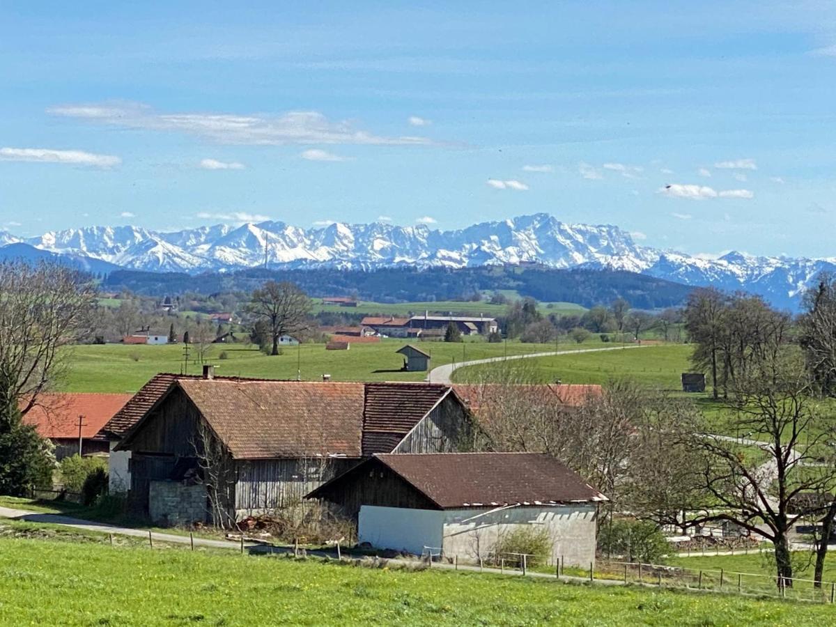 Ferienwohnung Auszeit im Pfaffenwinkel - Wessobrunn Exterior foto